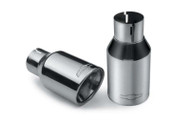Performance Exhaust Tips - Bowtie Logo, Angle Cut