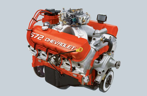 ENGINE ASM,ZZ572 DELUXE 620 HP W/850 HOLLEY CARB