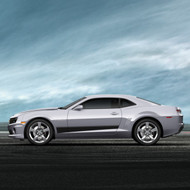 Custom Graphics - Lower Thick Stripe Vinyl Wrap by Original  Wraps, Matte Black