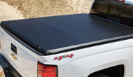 Tonneau Cover - Soft Folding - 6'6" Standard Box, High Gloss Vinyl, Black