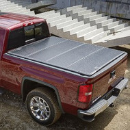 Tonneau Cover - Hard Folding - 6'6" Standard Box, High Gloss Vinyl, Black