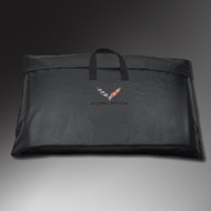 Storage Bags - Removable Roof Panel Storage Bag -  Crossed-Flag Logo, Black