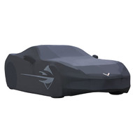 Vehicle Cover - All Weather Outdoor Cover, Stingray Logo, Black