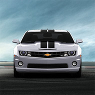 Custom Graphics -  Dual Stripe Vinyl Wrap by Original Wraps, Matte Black