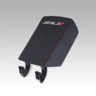 Floor Console Lid - ZL1 Logo (Seam Stitch Red)