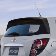 Sonic Spoiler Kit - Black (GBA), for use on Hatchback only
