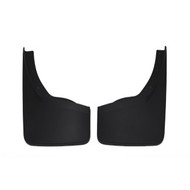 Splash Guards - Molded Front Set, Black (GBA)
