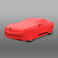 Vehicle Cover - Indoor - Red with Camaro Logo