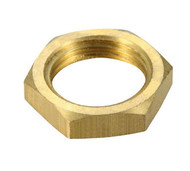 Brass Fitting - Lock Nut 1"