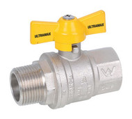Ball Valves AGA Approved (T Handle) - M x F - 1/4"