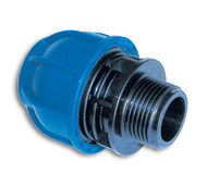 Sicoair Male Threaded Adapter (mm x in) 40 x 1"