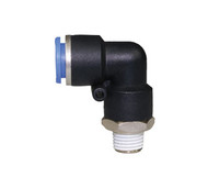 Pneumatic Fitting - Push-in Male Threaded Elbow M8 x 1/8"