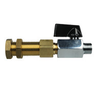 Drain Adapter Kit with ball valve (Male) 1/4"