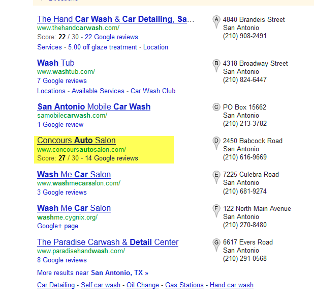 google power listing
