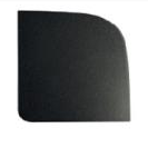 COAA Homepad Cover - Black Matte Linear - Case 12pcs