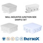 Wall Mounted Junction Boxes - Sample Set
