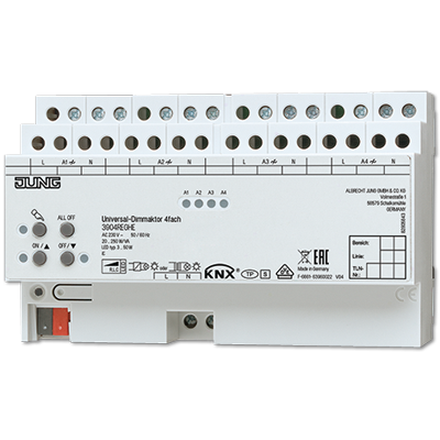 KNX LED Universal Dimming Actuator 4-G - 3904 REGHE - KNX Shop Online