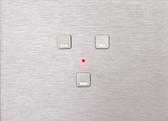MONA CARRE - 3 PUSH-BUTTONS KNX WITH LEDS