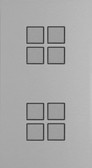LOLA CARRE - 8 PUSH-BUTTONS KNX NO LEDS VERTICAL
