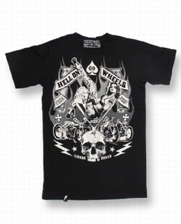 Hell on wheels 2 liquorbrand t-shirt