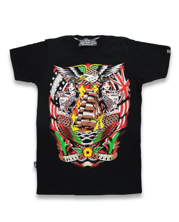 Siren sea liquorbrand t-shirt