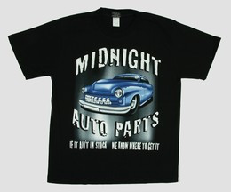 Auto parts hotrod t-shirt