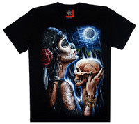 Front - Skull moon man rock eagle