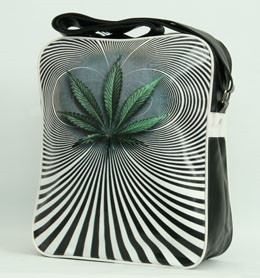 Marijuana psychedelic squared bag Bag