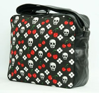 Cherry Black Squared bag Bag