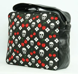 Cherry Black Squared bag Bag