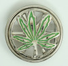 Marijuana spinning small buckle
