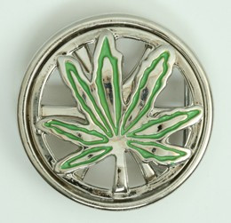 Marijuana spinning small buckle