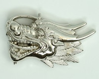 Dragon head small buckle