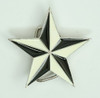 Star black-white small buckle