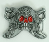 Pirate red eye small buckle
