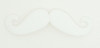 Mustache white things of the world big