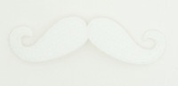 Mustache white things of the world big