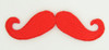 Mustache red things of the world big