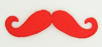 Mustache red things of the world big