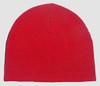 Fire V grey-red mix beanie