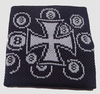 Herocross 8 black-white sweat band accessory