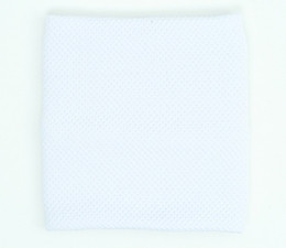 Plain white sweat band accessory