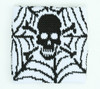 Spiderweb white sweat band accessory
