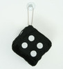 1 dice black / white 1 dice car accessory