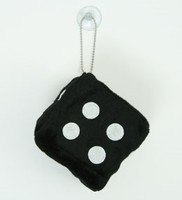 1 dice black / white 1 dice car accessory