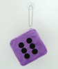 1 Dice D-purple / black 1 dice car accessory