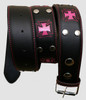 Herocross pink mix belt