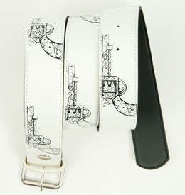 Gun white mix belt