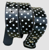 Dot black-white mix belt