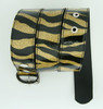 Zebra gold mix belt